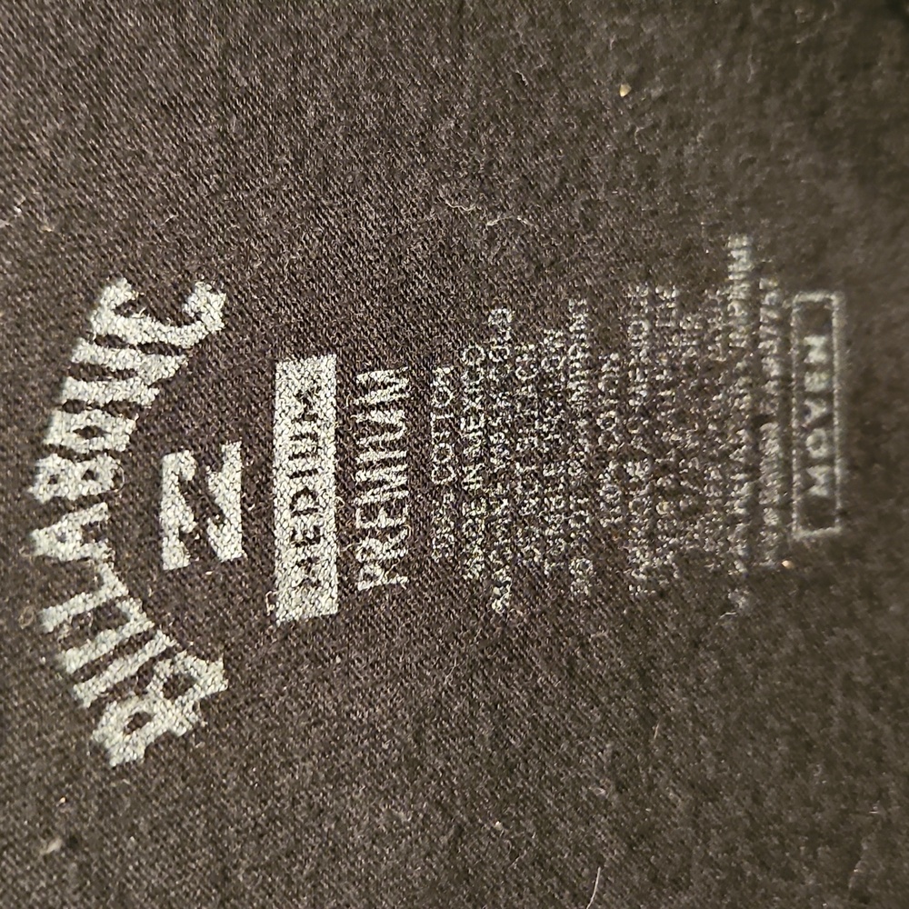Men's BIllabong Black Short‎ Sleeve Tee Graphic Design - Picture 3 of 4